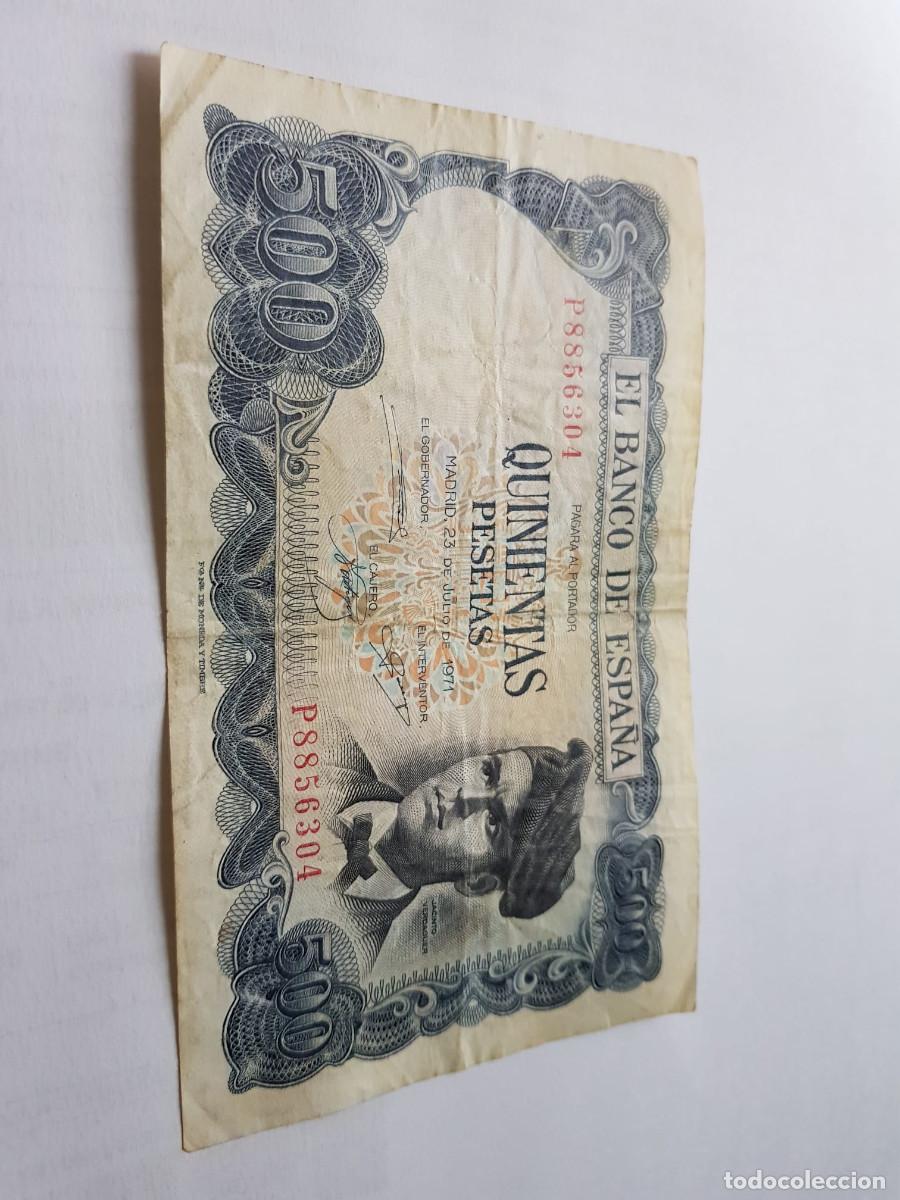 Billetes espa&ntilde;oles: ESPA&Ntilde;A-500 PESETAS-23 DE JULIO DE 1971