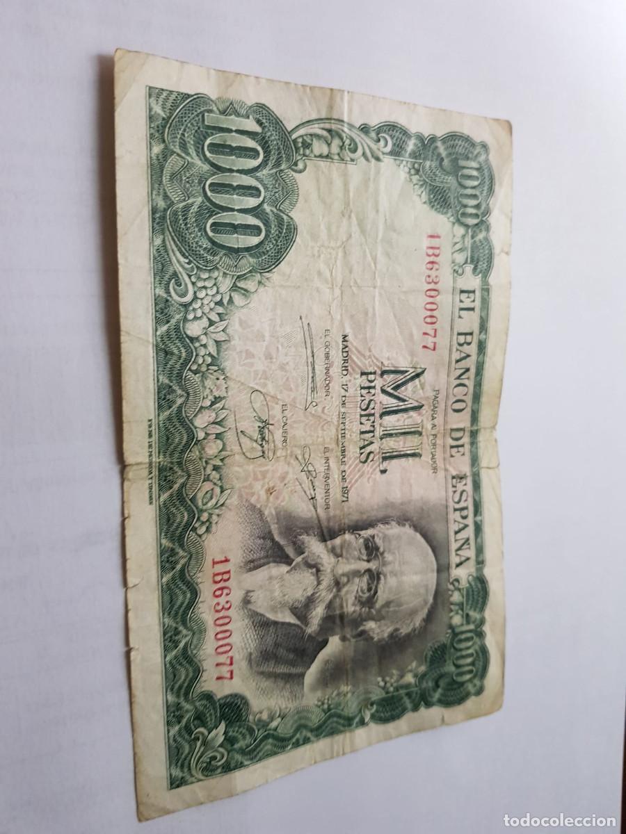 Billetes espa&ntilde;oles: ESPA&Ntilde;A-1000 PESETAS-17 DE SEPTIEMBRE DE 1971