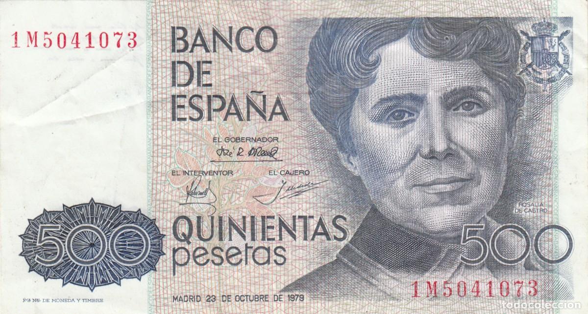 Spanische Banknoten: BILLETE: 500 PESETAS 1979 SERIE 1M