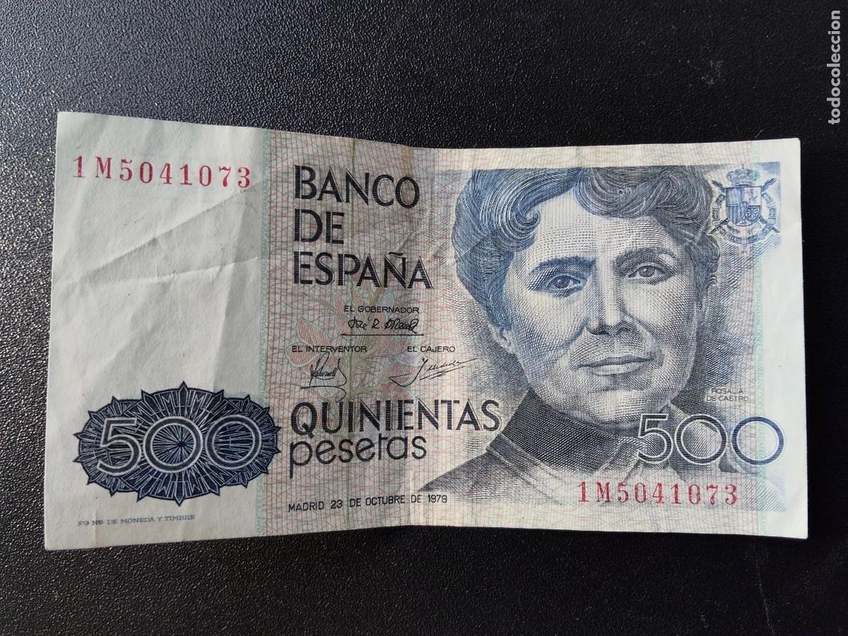 Billetes espa&ntilde;oles: BILLETE: 500 PESETAS 1979 SERIE 1M