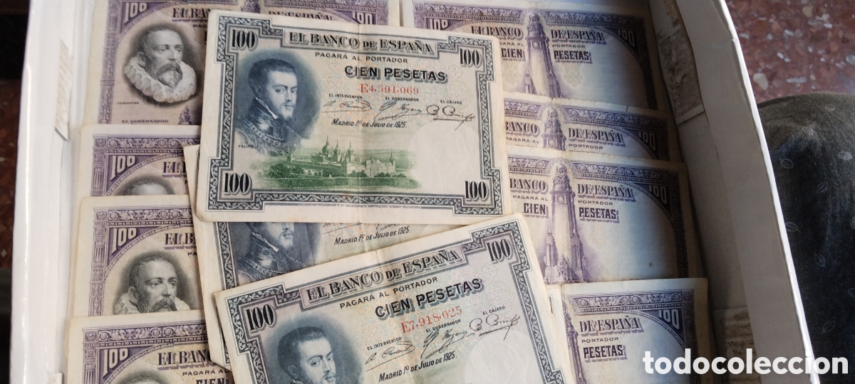 Billetes espa&ntilde;oles: 41. BILLETES. ESPA&Ntilde;OLES VARIOS VALORES