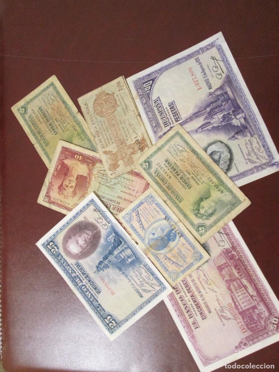 Billetes espa&ntilde;oles: LOTE DE BILLETES DE ESPA&Ntilde;A - Foto 1