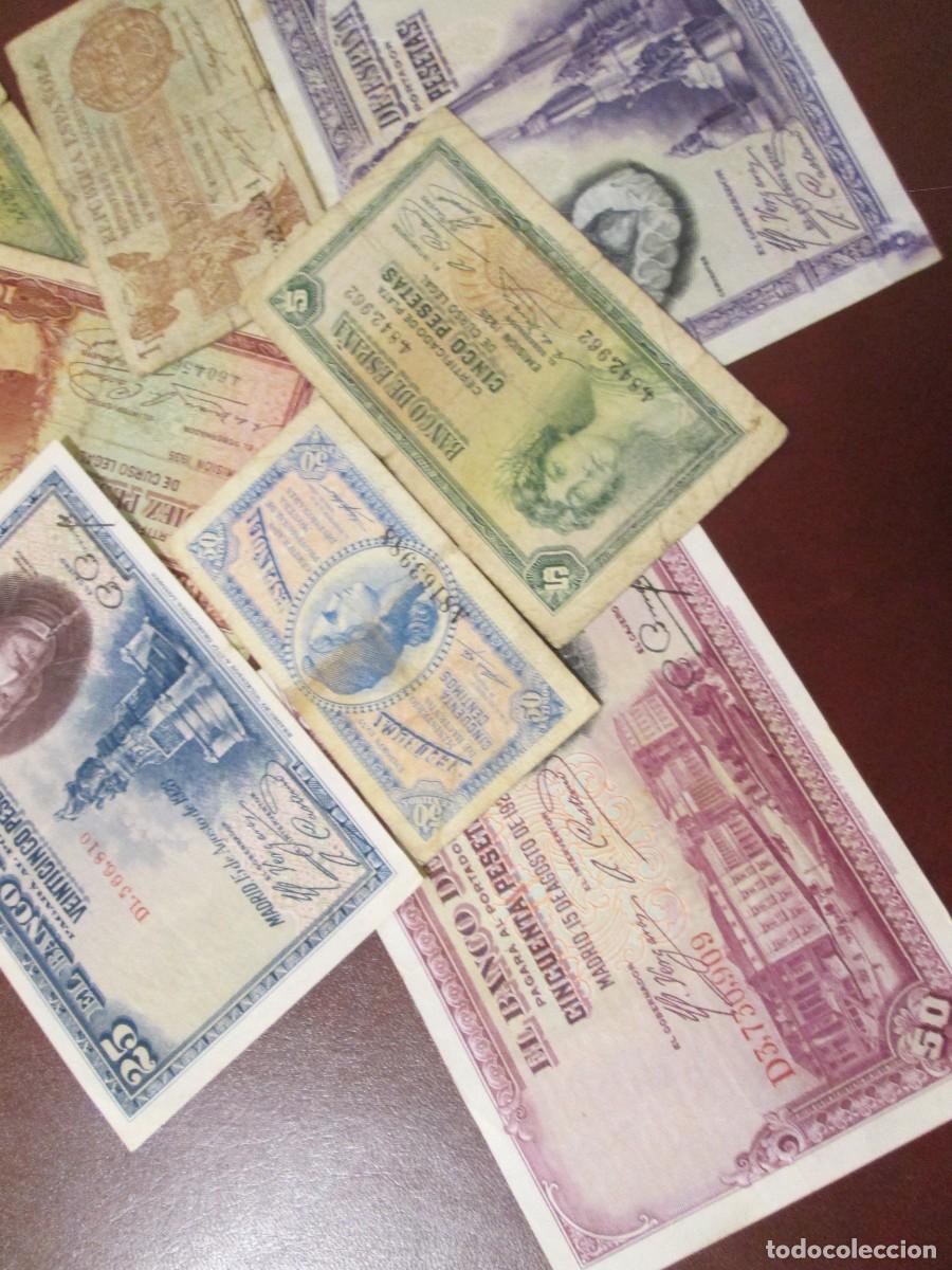 Billetes espa&ntilde;oles: LOTE DE BILLETES DE ESPA&Ntilde;A - Foto 2