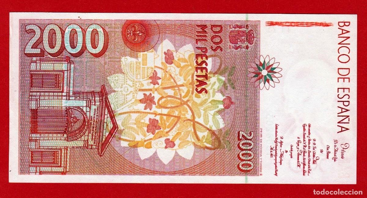 Billetes espa&ntilde;oles: 2000 pesetas, 1992, Sin Serie - Foto 2