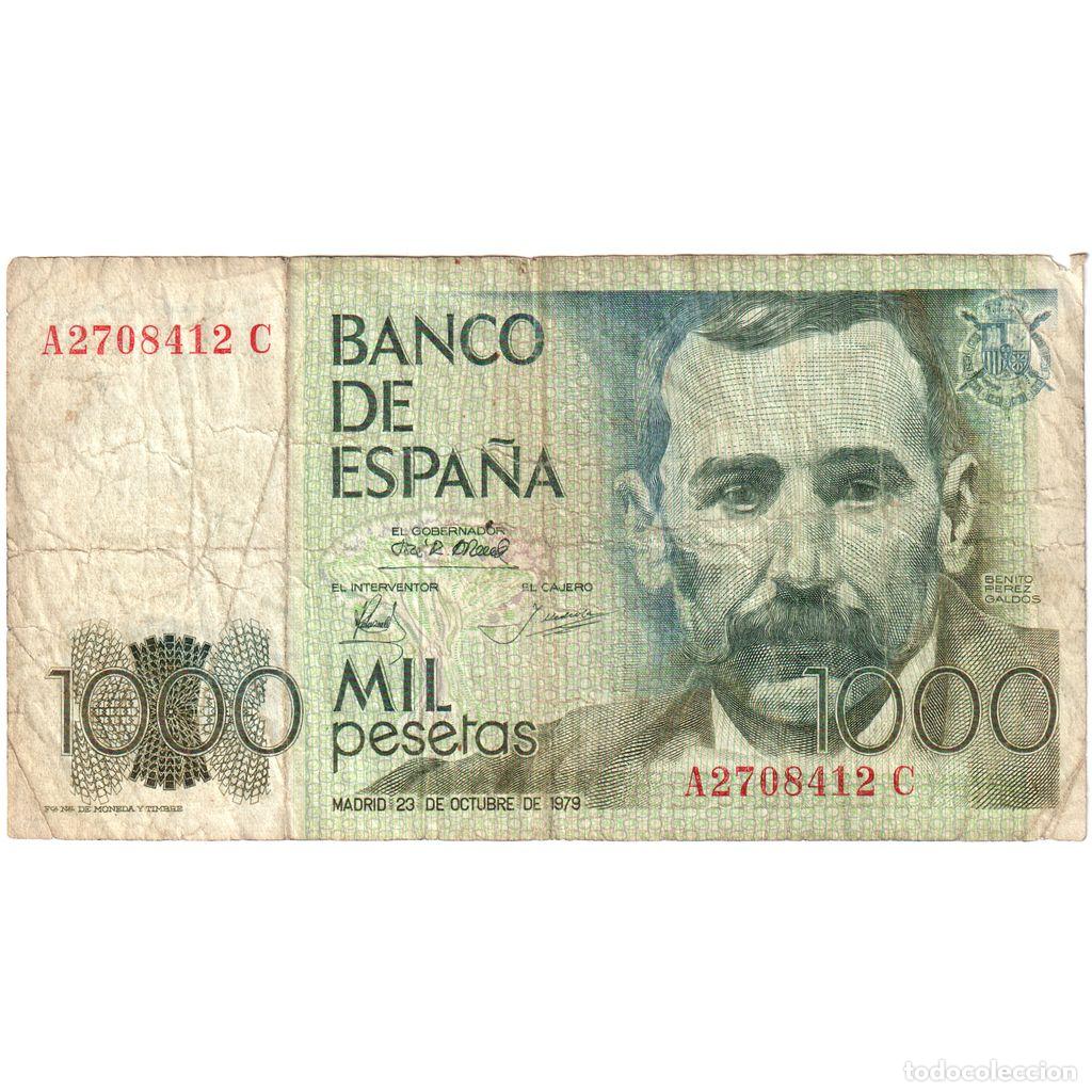 Billetes espa&ntilde;oles: [#1234945] Espa&ntilde;a, 1000 Pesetas, 1979-10-23, BC
