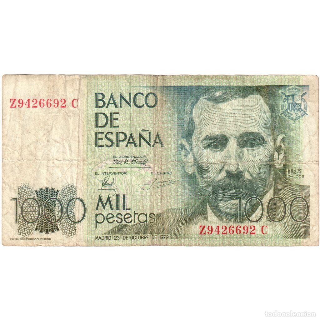 Billetes espa&ntilde;oles: [#1234946] Espa&ntilde;a, 1000 Pesetas, 1979-10-23, BC+