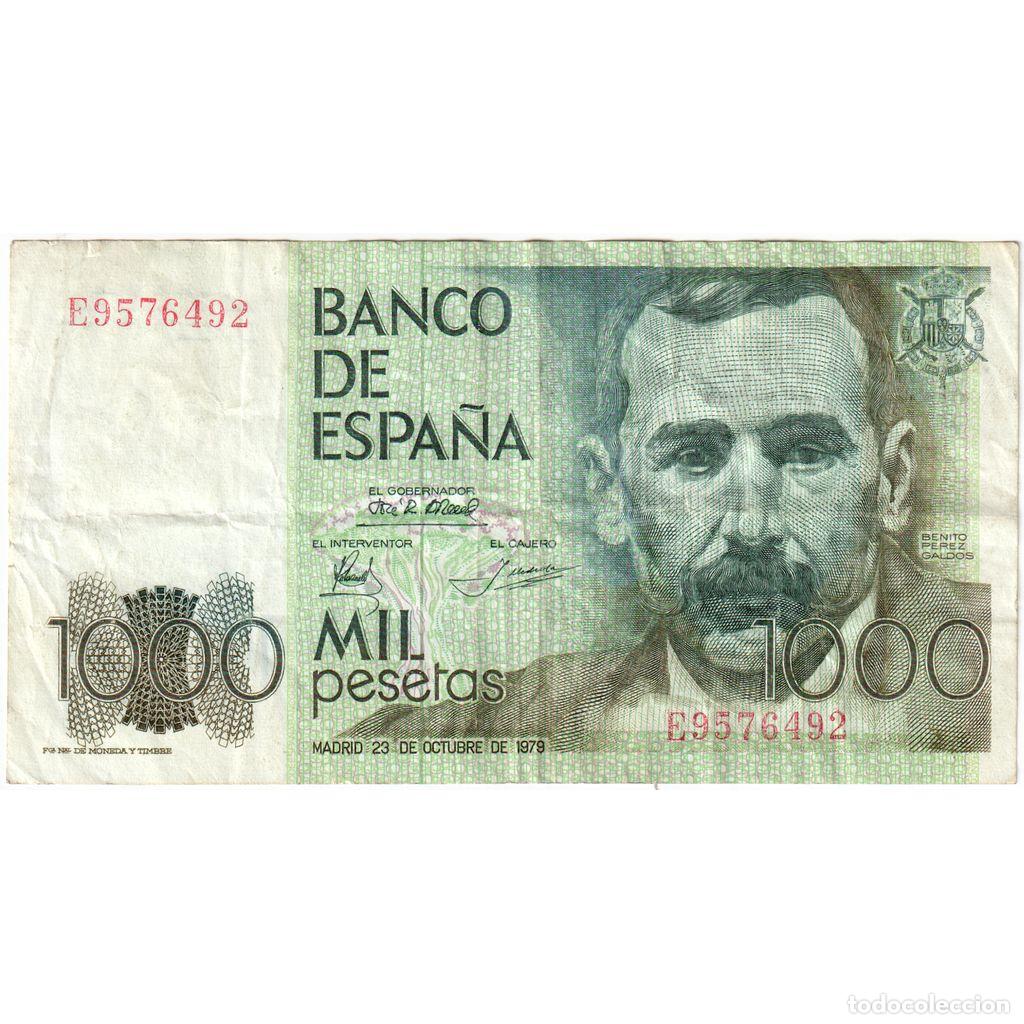 Billetes espa&ntilde;oles: [#1235068] Billete, 1000 Pesetas, Espa&ntilde;a, 1979-10-23, KM:158, MBC