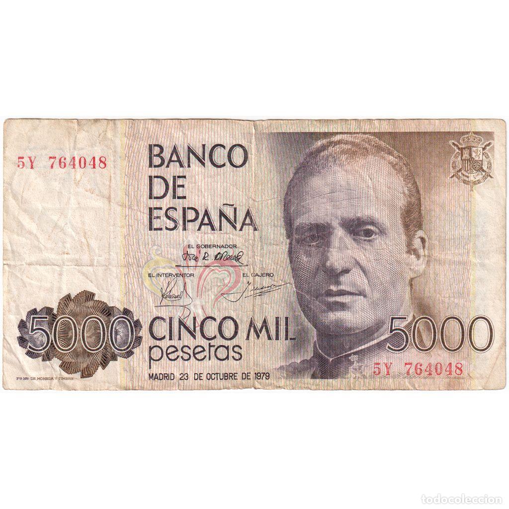 Billetes espa&ntilde;oles: [#1234979] Espa&ntilde;a, 5000 Pesetas, 1979-10-23, BC+