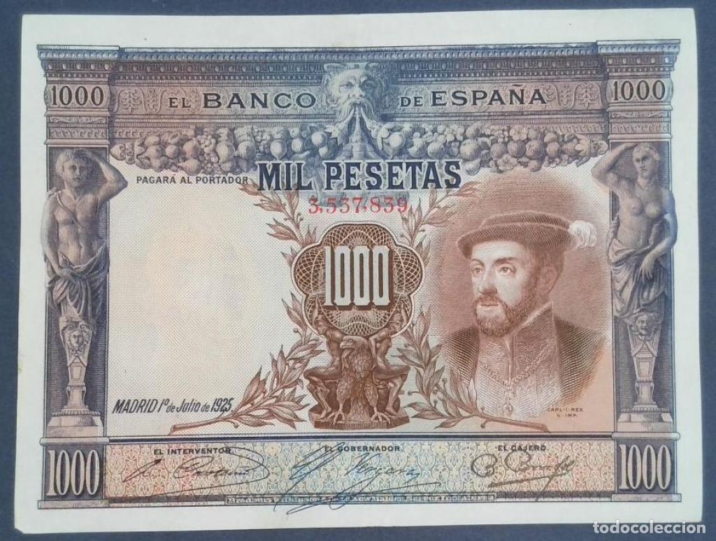 Billetes espa&ntilde;oles: Espa&ntilde;a, 1.000 Pesetas 1925 - 70a - (EBC / AUNC) [3557839]