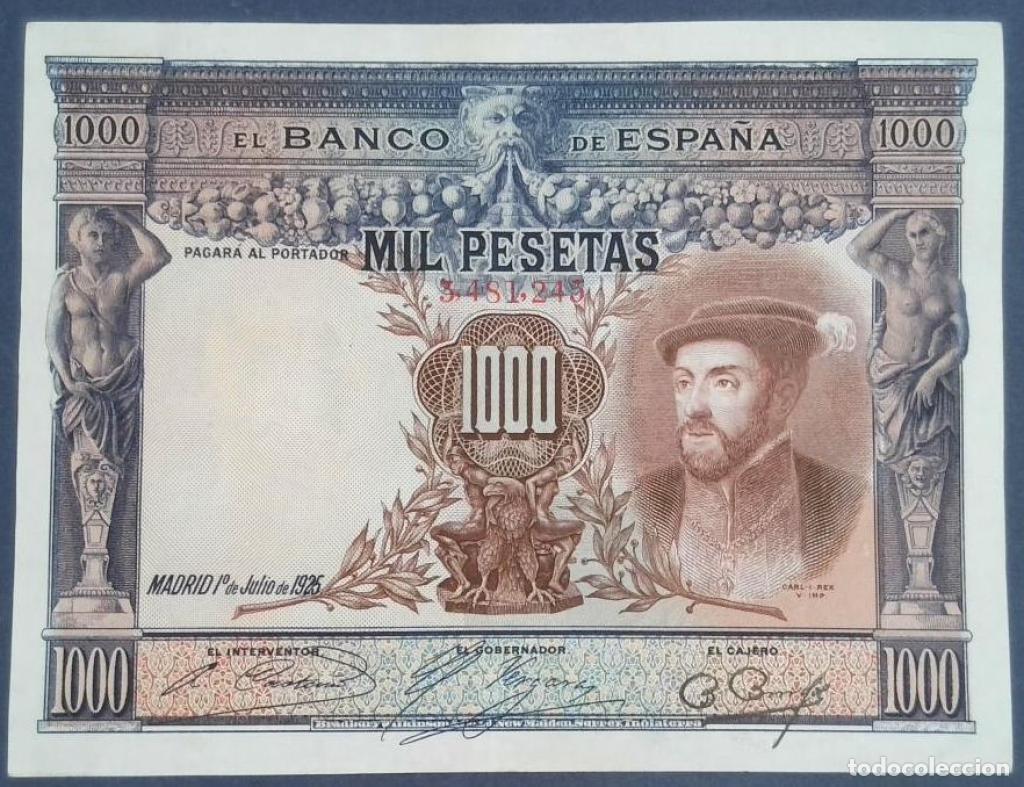 Billetes espa&ntilde;oles: Espa&ntilde;a, 1.000 Pesetas 1925 - 70a - (EBC / AUNC) [3481245]