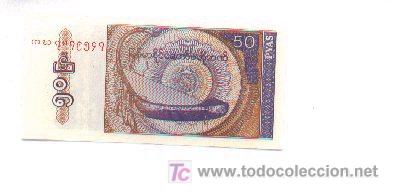 Billetes extranjeros: 6-635. Myanmar. 50 Pyas - Foto 1