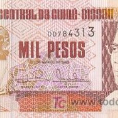 Billetes extranjeros: 6-801. GUINEA BISAU. 1000 PESOS 1-3-93. Lote 4076606