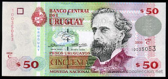 Billetes extranjeros: URUGUAY: 50 Pesos 2003 S/C Pick 84 - Foto 1