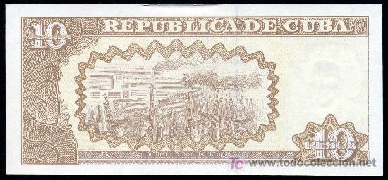 Billetes extranjeros: CUBA : 10 Pesos 2005 S/C - Foto 2