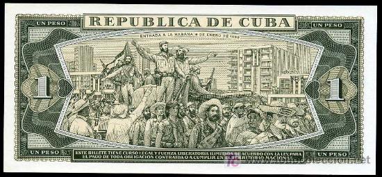 Billetes extranjeros: CUBA : 1 Peso 1988 S/C - Foto 2
