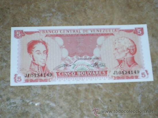 Billetes extranjeros: 5 bolivares para a&ntilde;adir a tu coleccion