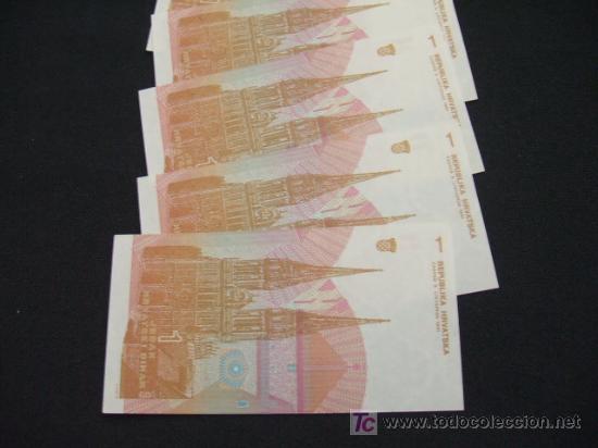 Billetes extranjeros: LOTE 5 BILLETES SIN CIRCULAR  - - Foto 2