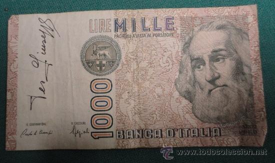 Billetes extranjeros: BILLETE DE ITALIA - Foto 1