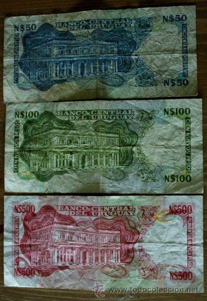 Billetes extranjeros: Reverso de los billetes - Foto 2