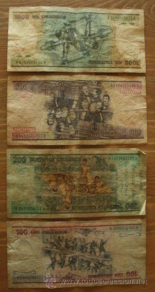 Billetes extranjeros: Reverso de los billetes - Foto 2