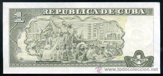 Billetes extranjeros: CUBA : 1 Peso 2010 S/C - Foto 2