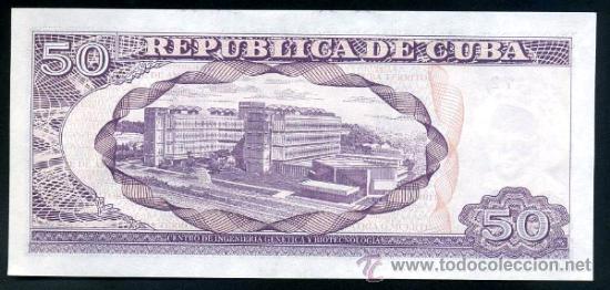 Billetes extranjeros: CUBA : 50 Pesos 2013 S/C - Foto 2