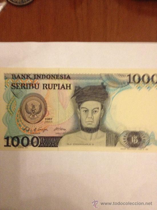 Billetes extranjeros: 1000 RUPIAS INDONESIA - Foto 1