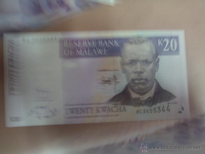 Billetes extranjeros: BILLETE MALAWI 20 KWACHA - Foto 1