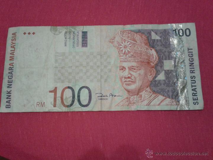 Billetes extranjeros: MALASIA 100 RINGGIT NUEVOS P-44C BC+ MBC - Foto 1