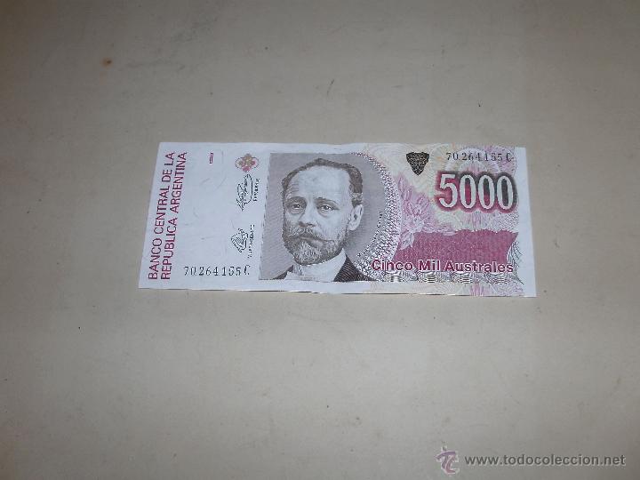 Billetes extranjeros: BILLETE DE ARGENTINA - Foto 1
