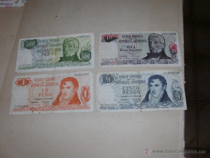 Billetes extranjeros: BILLETES DE ARGENTINA - Foto 1