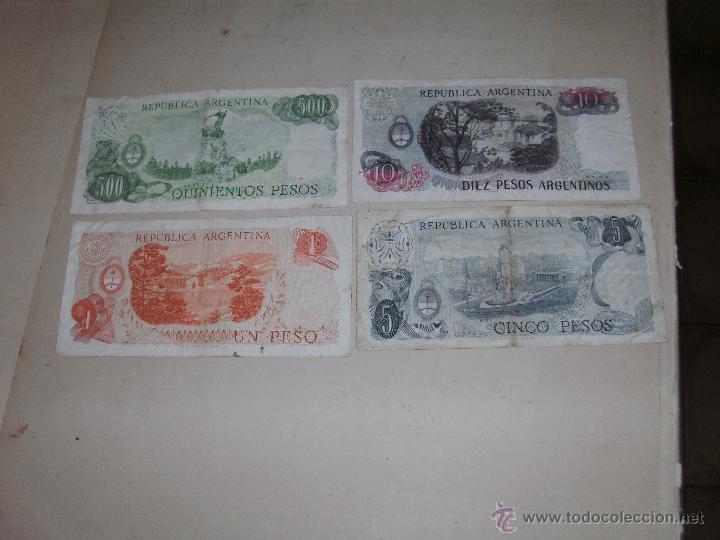 Billetes extranjeros: BILLETES DE ARGENTINA - Foto 2