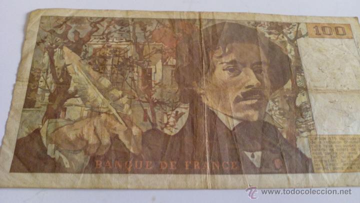 Billetes extranjeros: BILLETE DE FRANCIA, 100 FRANCOS DE 1987 - Foto 2