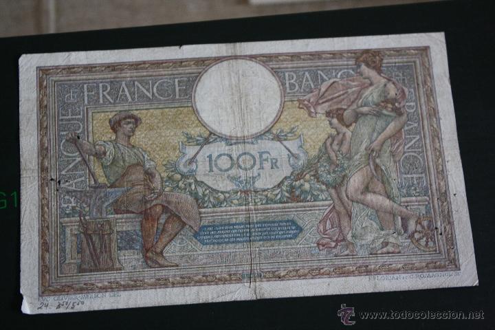 Billetes extranjeros: FRANCIA, 100 FRANCOS 14-4-1919 - Foto 2