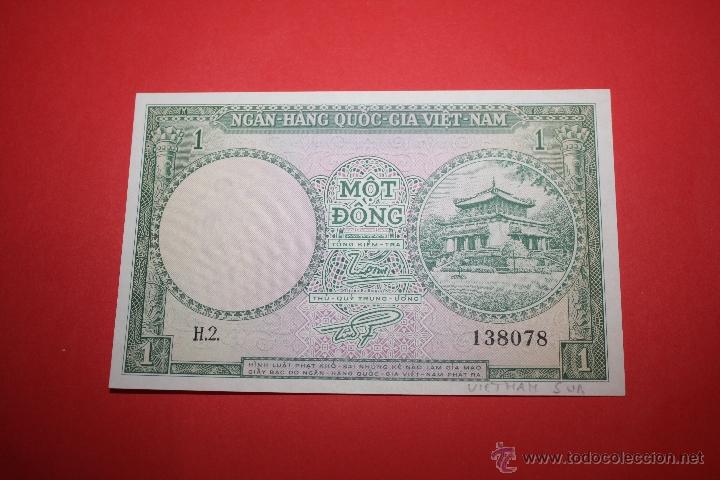 Billetes extranjeros: VIETNAM, 1 DONG - Foto 1
