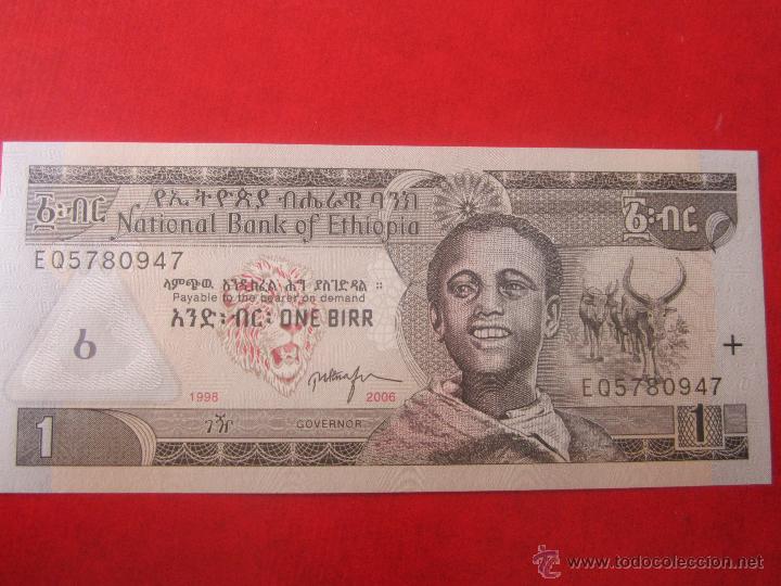 Billetes extranjeros: Ethiopia. 1 birr. 1991 - Foto 1