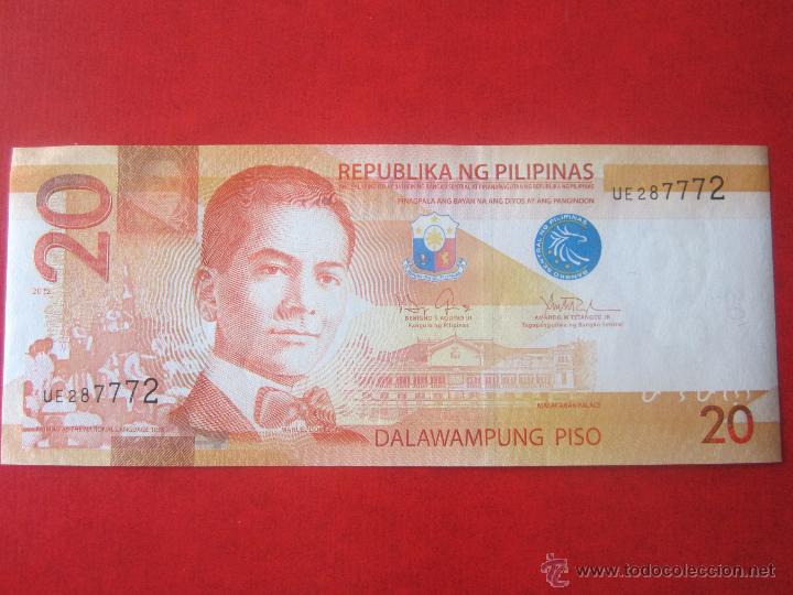 Billetes extranjeros: Filipinas. billete de 20 piso. 2012 - Foto 1