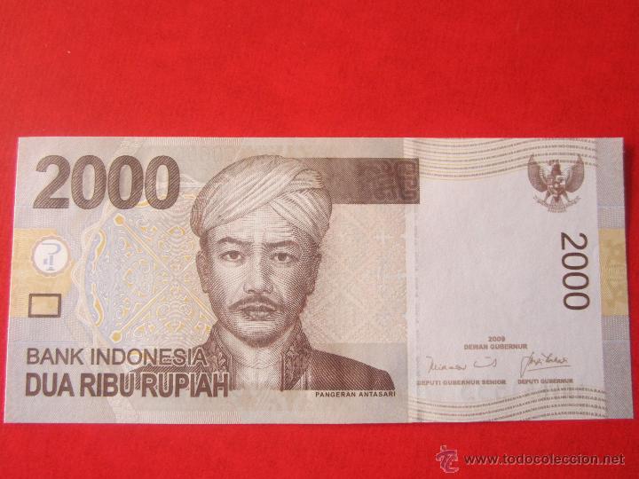 Billetes extranjeros: Indonesia. billete de 2000 rupias.2009 - Foto 1