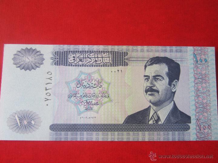 Billetes extranjeros: Irak. billete de 100 dinares. - Foto 1