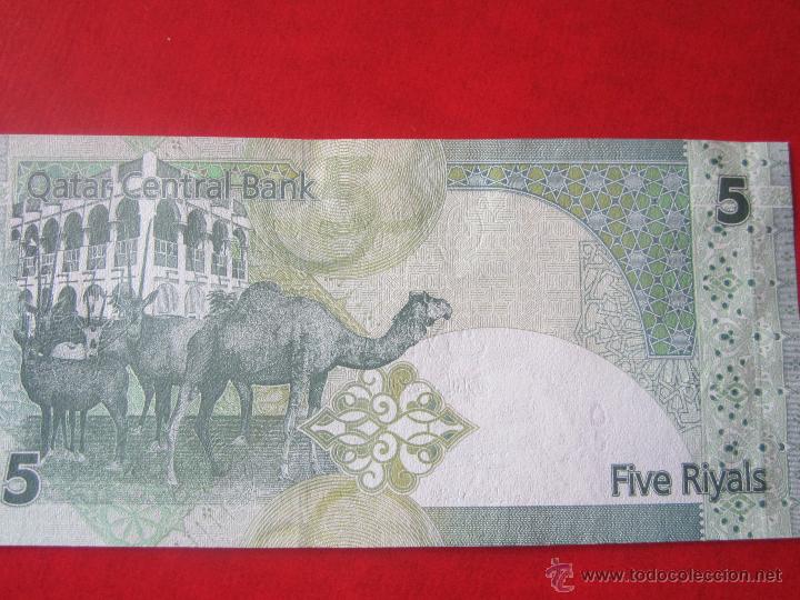 Billetes extranjeros: Qatar. billete de 5 riyals - Foto 2