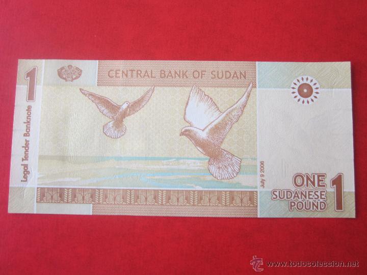 Billetes extranjeros: Sudan. billete de 1 libra. 2006 - Foto 2