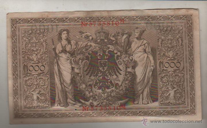 Billetes extranjeros: BILLETE ALEMAN - ALEMANIA REICHSBANTNOTE 1910 - Foto 2 - 302848668
