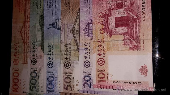 Billetes extranjeros: portugal Macao set completo 2008 unc - Foto 1