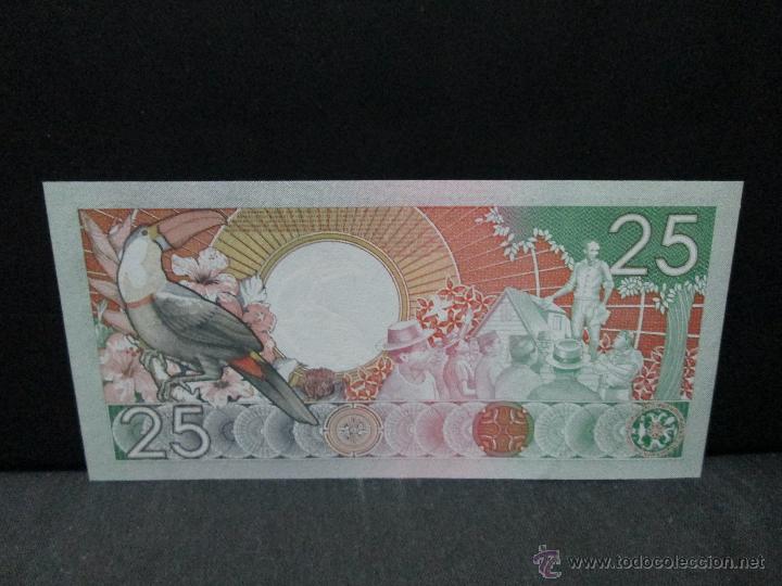 Billetes extranjeros: 25 gulden 1988 suriname sc - Foto 2