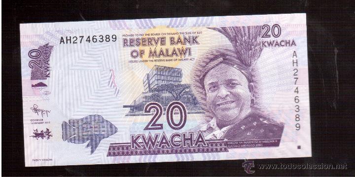 Billetes extranjeros: BILLETE DE AFRICA MALAWI PLANCHA - Foto 1