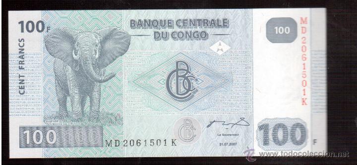 Billetes extranjeros: BILLETES DE AFRICA CONGO - Foto 1