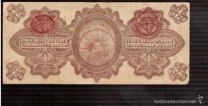 Billetes extranjeros: BILLETES DE AMERICA MEXICO 1914 - Foto 2