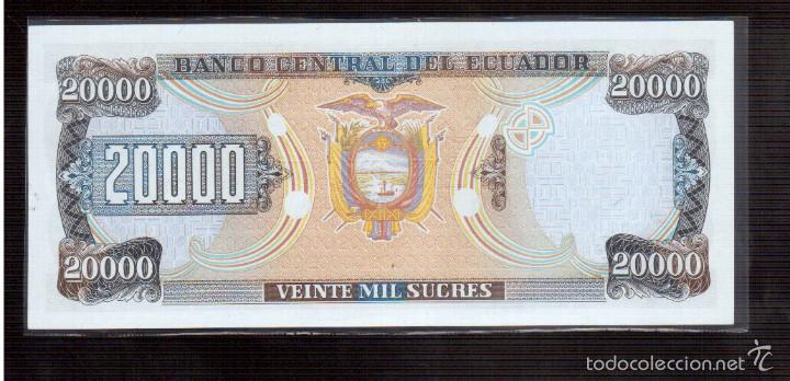 Billetes extranjeros: BILLETES DE AMERICA ECUADOR - Foto 2