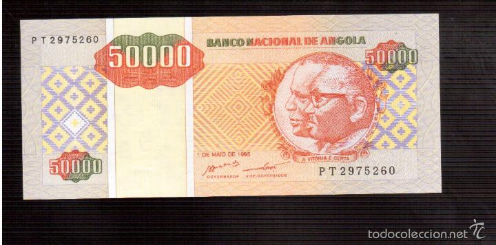 Billetes extranjeros: BILLETES DE AFRICA ANGOLA - Foto 1