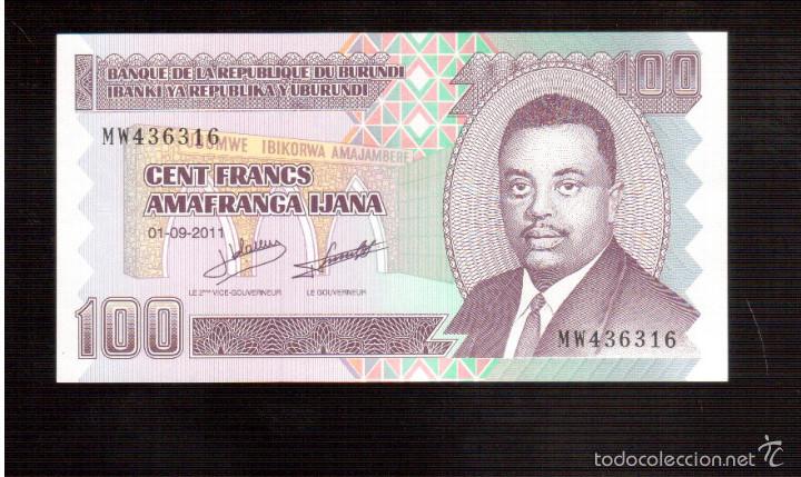 Billetes extranjeros: BILLETES DE AFRICA BURUNDI - Foto 1